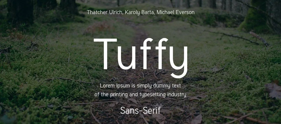 Tuffy Font Family font önizleme