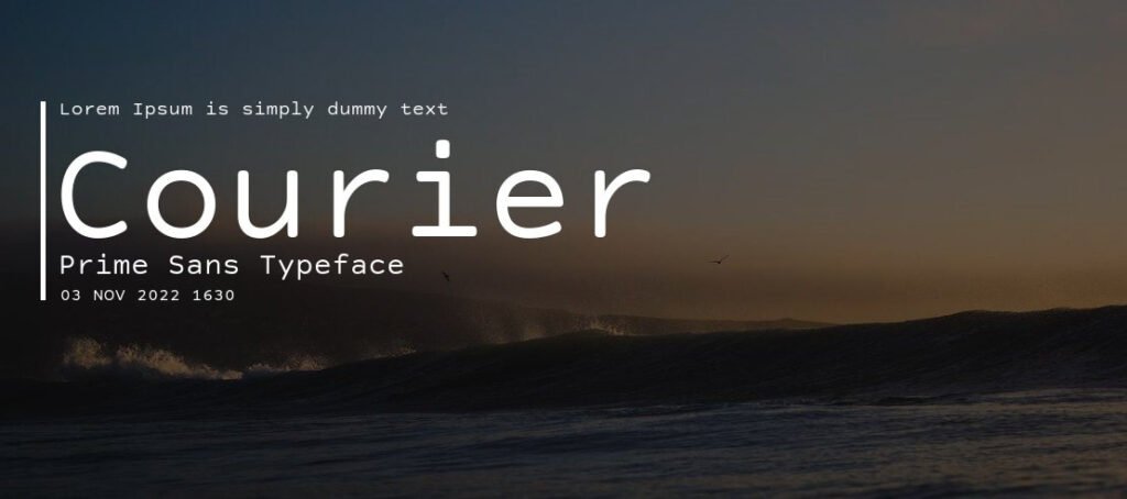 Courier Prime Font Family