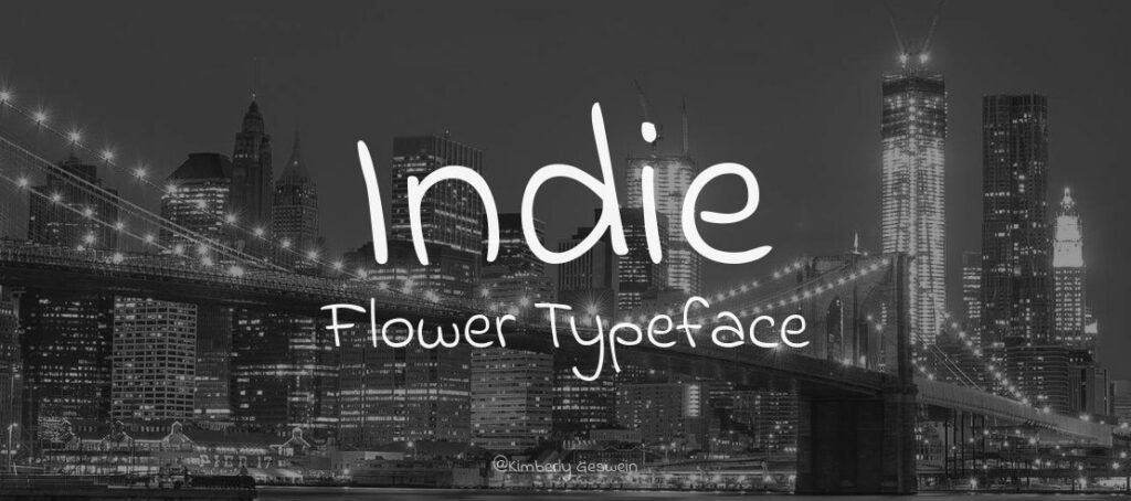 Indie Flower Font Family