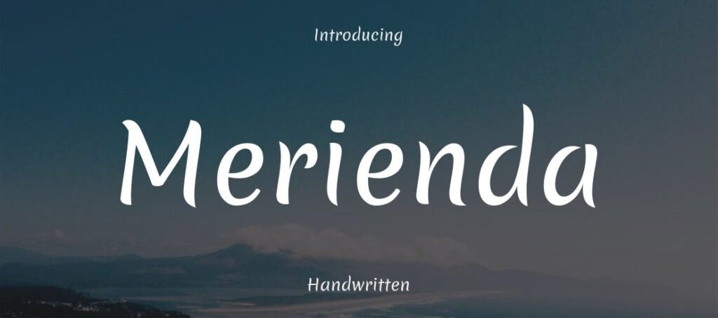 Merienda Font Family