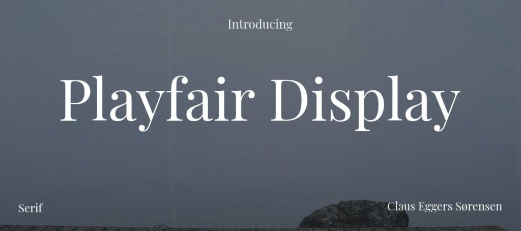 Playfair Font Family
