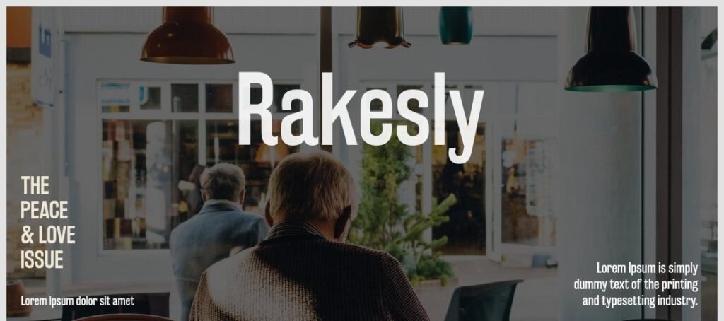 Rakesly Font Family