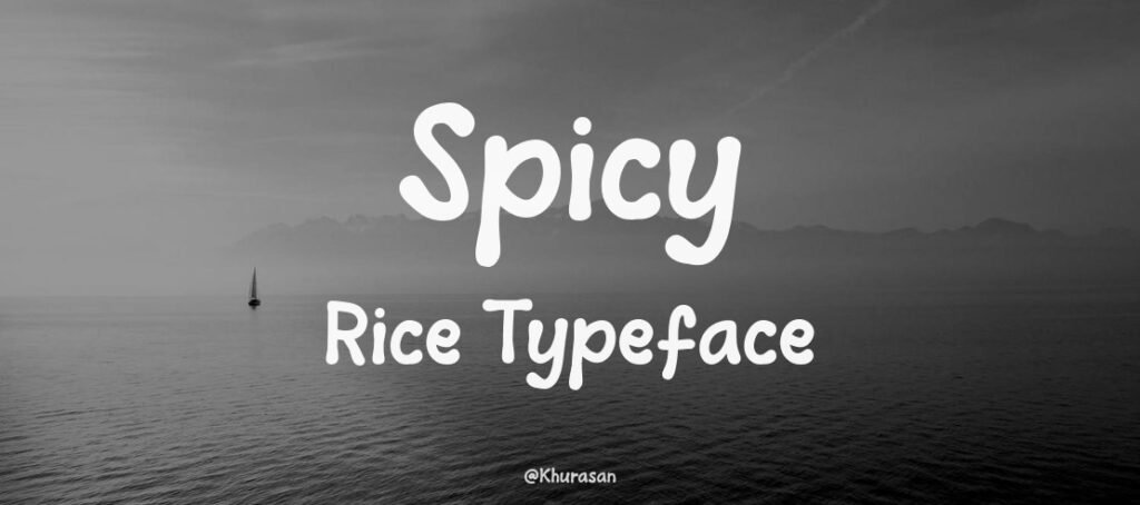 Spicy Rice Font Family