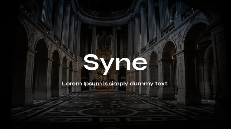 Syne Font Family font önizleme