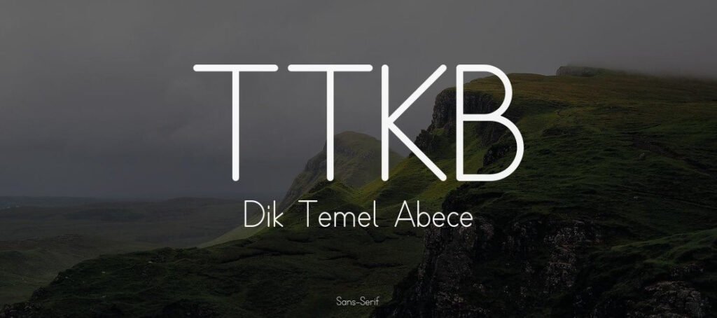 Temel Yazı Font Family